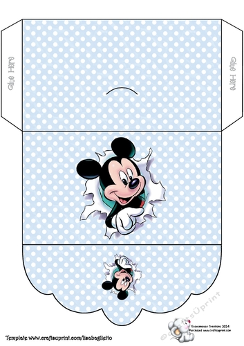 Mickey Break Out Money Wallet Birthday