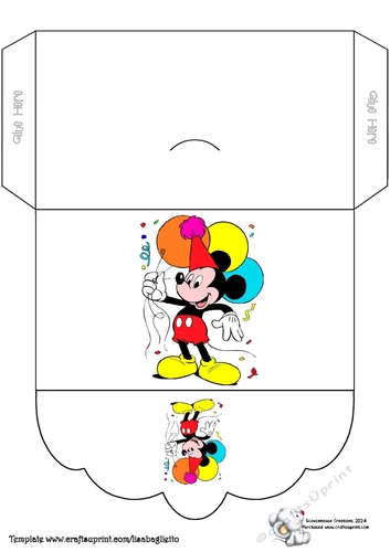 Ink Saver Money Balloon Mouse