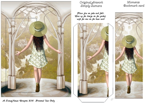 Moments Bookmark card 1