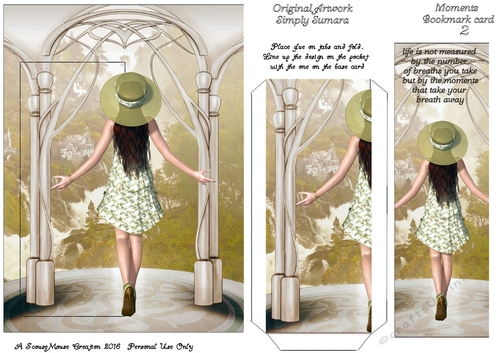 Moments Bookmark card 2