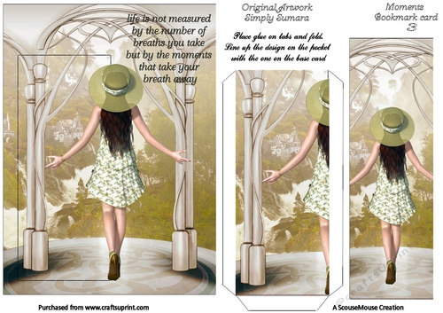 Moments Bookmark Card 3