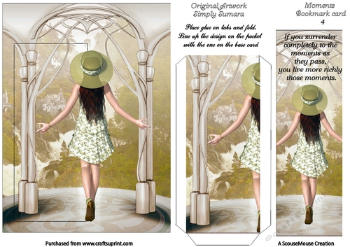 Moments Bookmark Card 4