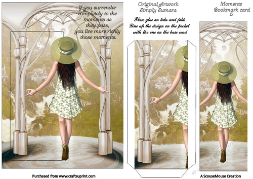 Moments Bookmark Card 5