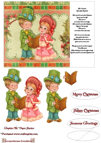 Carol Singing HAve Yourself A Merry Little Christmas