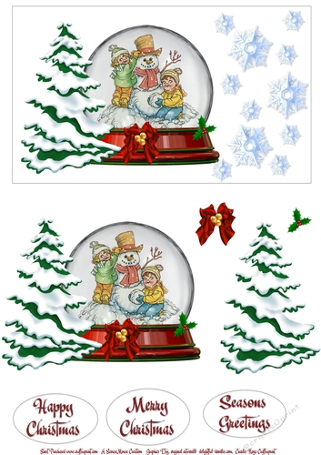 Wanna Build a Snowman Snowglobe