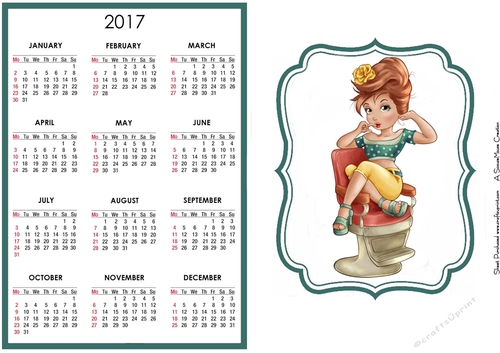 The Barbers chair Calendar
