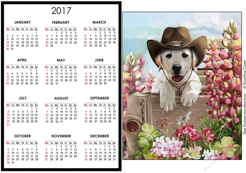 Well Howdy! Calendar