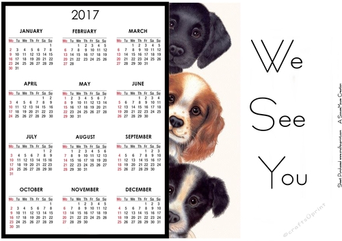 We See You Calendar