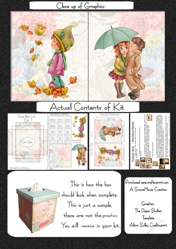 Autumn (3) Tissue Box Cover