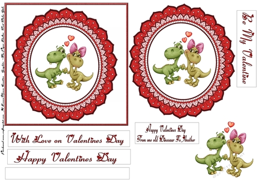 Happy Valentine from one Dinosaur to another