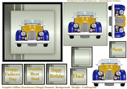 Blue and Yellow Morgan