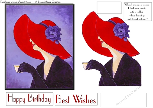 Red Hat Lady