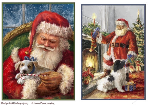 Santas Special Chew Stick & Mine !!! Toppers