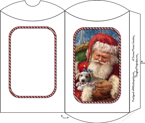 Santas Special Chew Stick pillow box