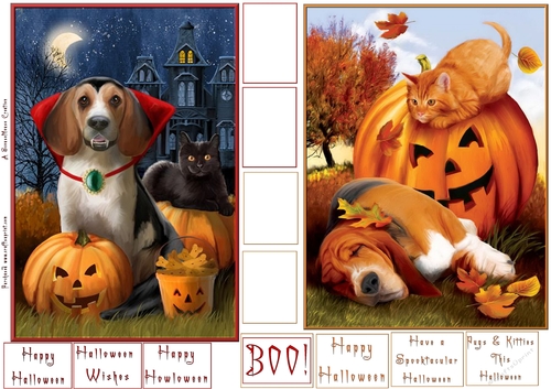 Happy Howloween & Sleepy Hollo Topper