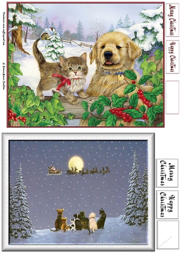 Christmas Pets and Is it really himToppers