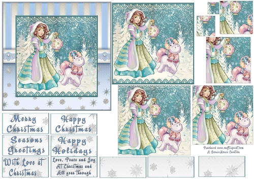 Follow the Stars with a Happy Unicorn Pyramid
