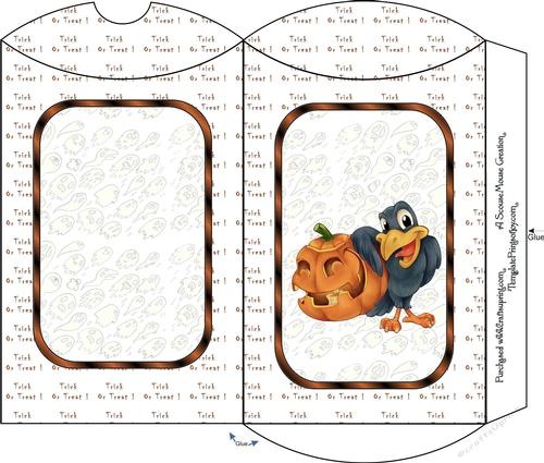 Halloween Rules Pillow Box