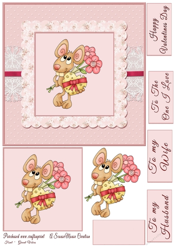  Valentine PepeLSouris In Love
