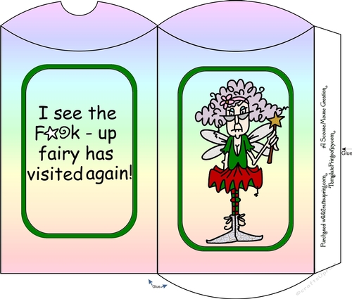 Stella and The F up Fairy Pillow Box