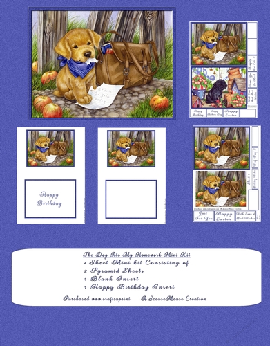 The Dog Ate My Homework Mini Kit