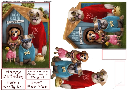 Dogs are Cool Step by Step
