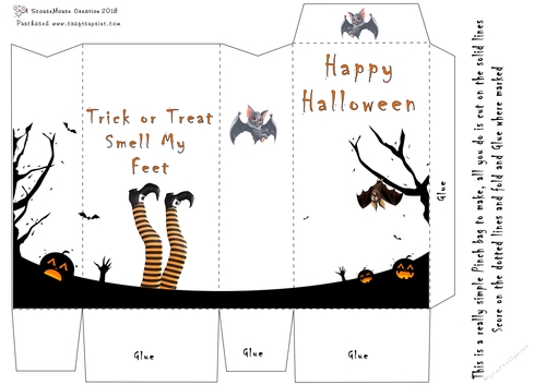 Halloween Pinch Bag Trick orTreat