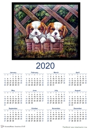 2020  calendar portrait AWWW