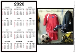 2020 Calendar -  Landscape The Dresssing room