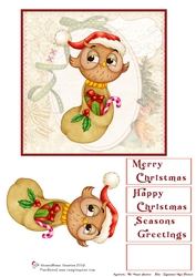 Special Delivery, Owl Mail Quick Card