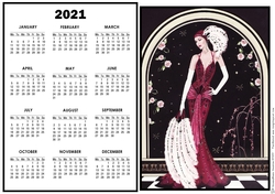2021 Calendar Deep in Thought