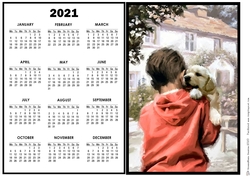 2021 Calendar Best Friends