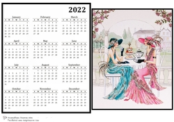 2022 Calendar Afternoon Tea