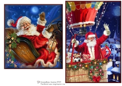 Santa Flight Toppers