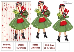 Vintage Christms Shopping