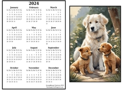 2024 calendar Meet the kids