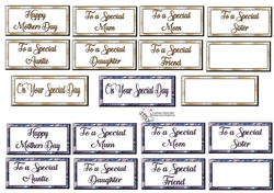 Sentiments for Foxy Flowers Sheets