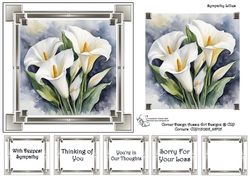 Sympathy Lillies