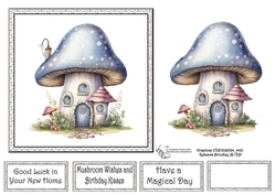Fanciful Fairy House in Silver (Mix 1) 1