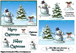 Never Fight with a snowman!