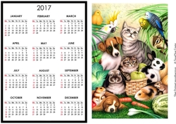 Fruit, Veg & Cuteness Calendar