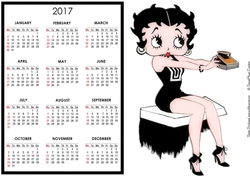 Betty Selfie Calendar