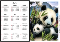 Panda-monium Calendar