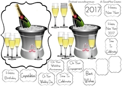 Celebration Champagne Sheet
