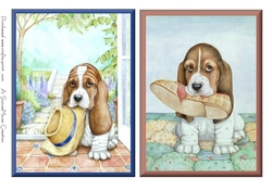 A Pair of Beagle pupsToppers