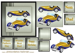 Blue and Yellow Morgans