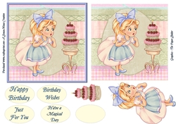 Little Alices Birthday Cake