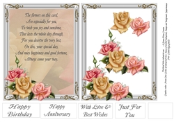 Floral Verse with Roses