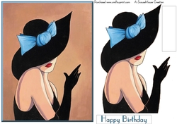 Blue Bow