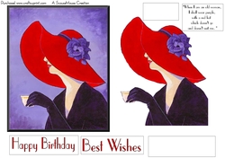 Red Hat Lady